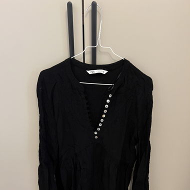 Zara black dress