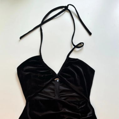 Robe en velours 