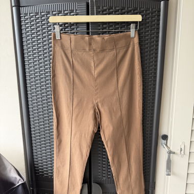 Plaza Italia - Coffee High Waste Leggings