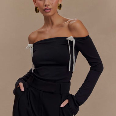 Meshki - Top - Black/White