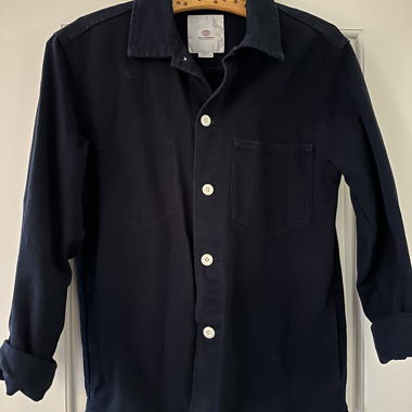 Giacca di jeans blu scuro