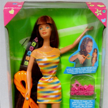 1997 Mattel Bead Blast Barbie Midge Rothaarig