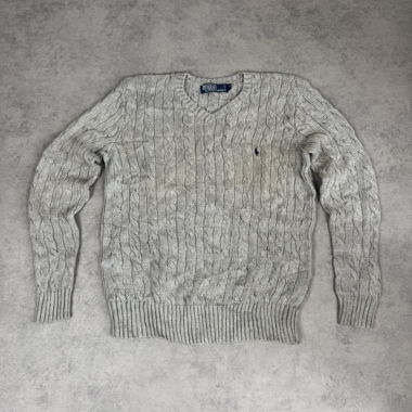 Ralph Lauren Cable Knit Pullover - Size: S