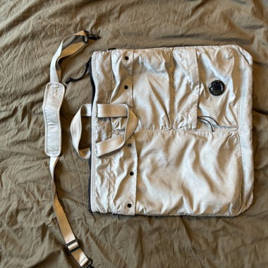Sac bandoulière CP Company gris