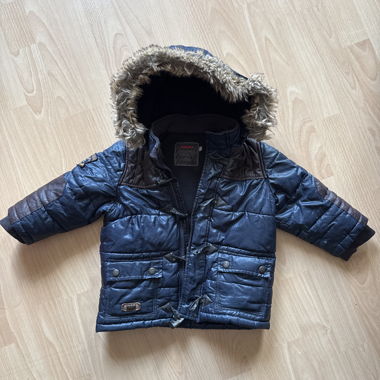 Giacca invernale per bambino Catimini blu con cappuccio