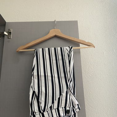 Hose gestreift