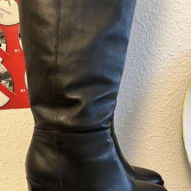 Bottes en cuir 