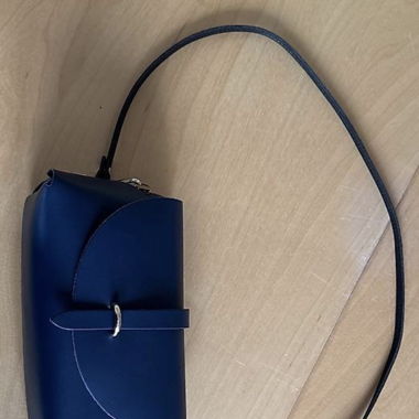 Italienische Lederhandtasche