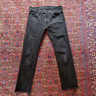 Jeans slim neri