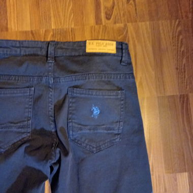 Pantaloni chino blu scuro (taglia 150cm)