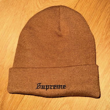 Supreme Beanie braun