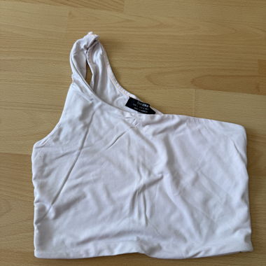 Bershka Crop-Top hellrosa