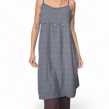 Striped Spaghetti Strap Dress