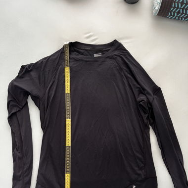 salomon cross run longsleeve S black