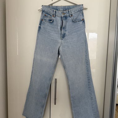 Jeans denim (vita alta)