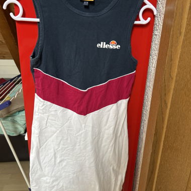 Ellesse sleeveless dress, colorblock