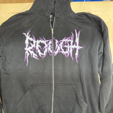 Cooler schwarzer sipp Pulli 