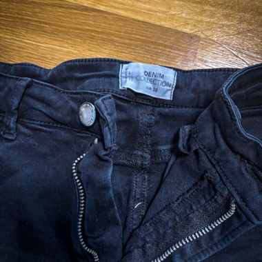 Jean cargo noir