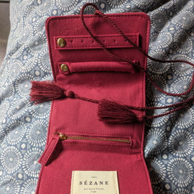 Sezane Jewellery Pouch