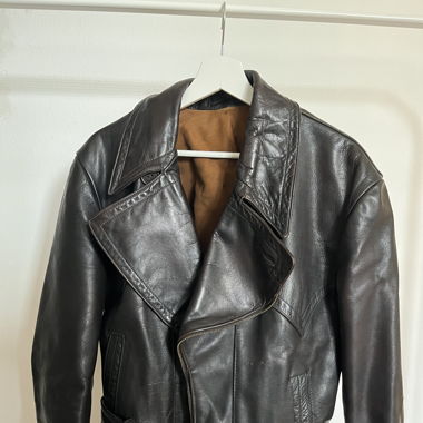 Vintage Lederjacke