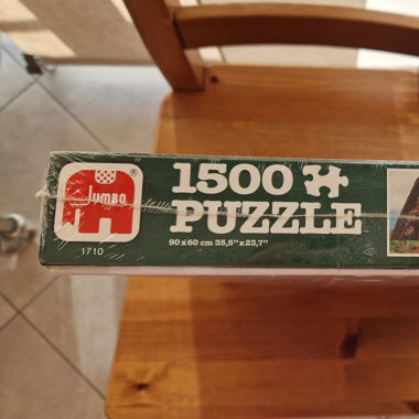 Puzzle 1500 pièces « Balcons fleuris »