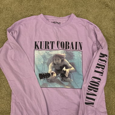 Kurt Cobain langarm Shirt