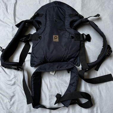 Marsupio dorsale per bebè blu navy
