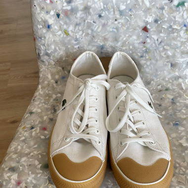 Lacoste canvas shoes