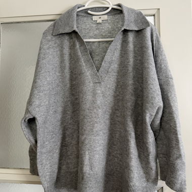 H&M Grey Knit Sweater