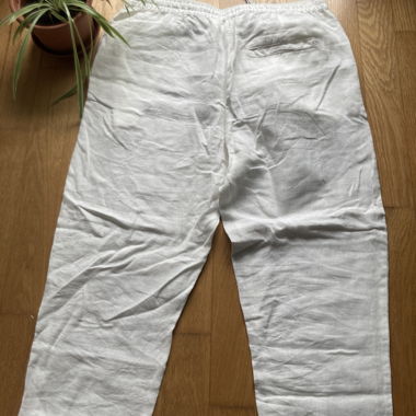 White Linen Pants