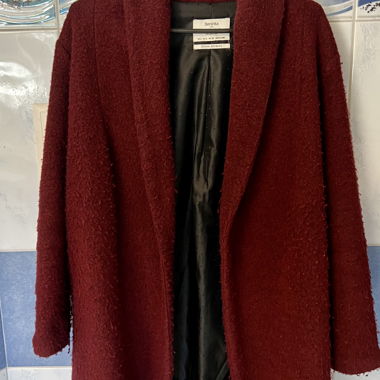 Bordeaux Red Coat