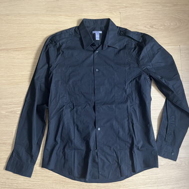 Schwarzes Hemd von H&M