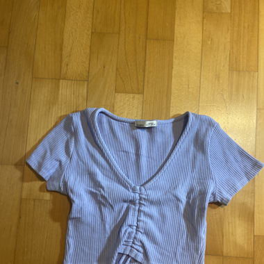 lila Croptop