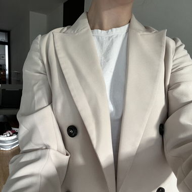 MAX&Co. Double-Breasted Blazer
