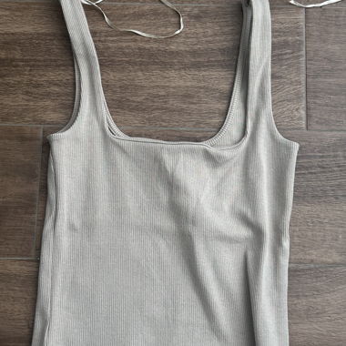 Zara Crop top beige