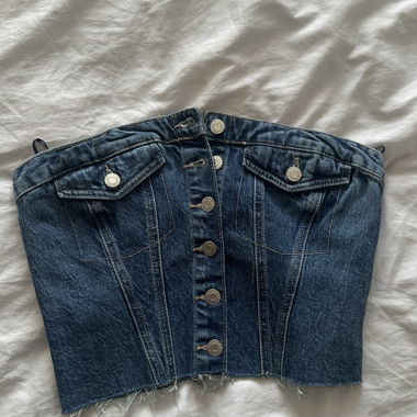 Top in denim
