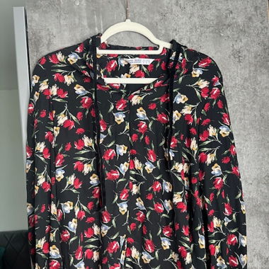 Bluse mit Blumenmuster