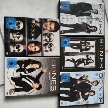 DVD's Bones Staffel 1-5