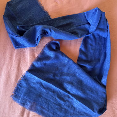 Gonna a portafoglio floreale con foulard abbinato