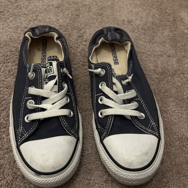 Baskets Converse noires en toile