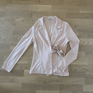 Pink Wrap Blazer