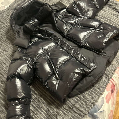Piumino nero VLTN