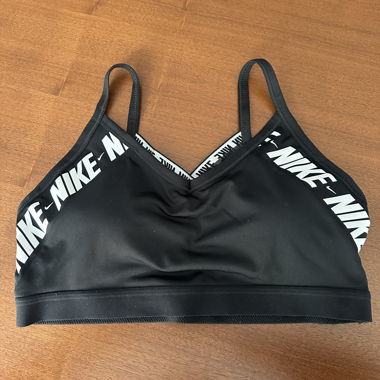 Brassiere de sport Nike Dri-FIT noire XL