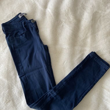 Jeans femme bleu marin 34
