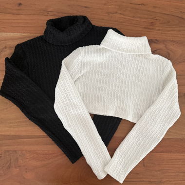 Bershka long sleeve cropped