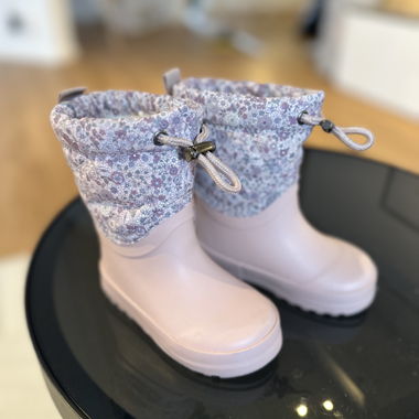 Stivali di gomma rosa per bambini taglia 22