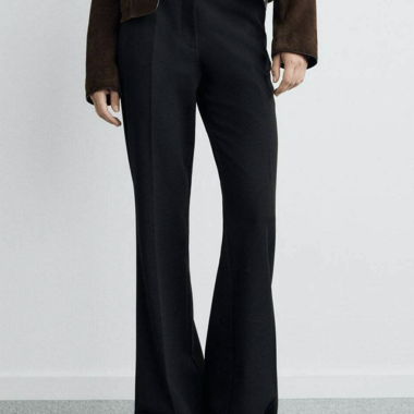MNG Stoffhose schwarz