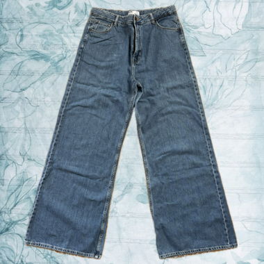 Jeans in denim wide leg
