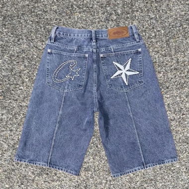 Corteiz Jorts Blue Denim Shorts
