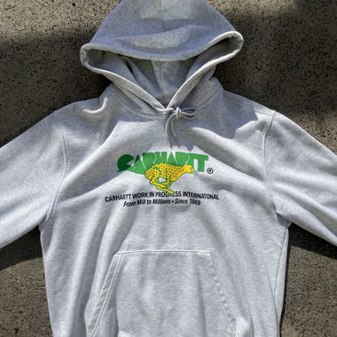 Grey carhartt hoodie